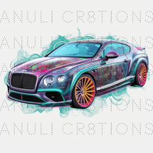 Load image into Gallery viewer, Luxury Graffiti Cars-6 PNG Images