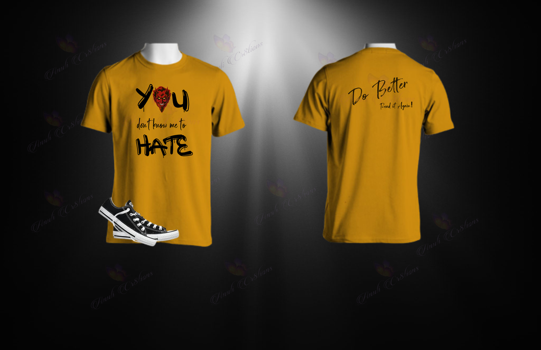 Stop The Hate_Do Better Tee