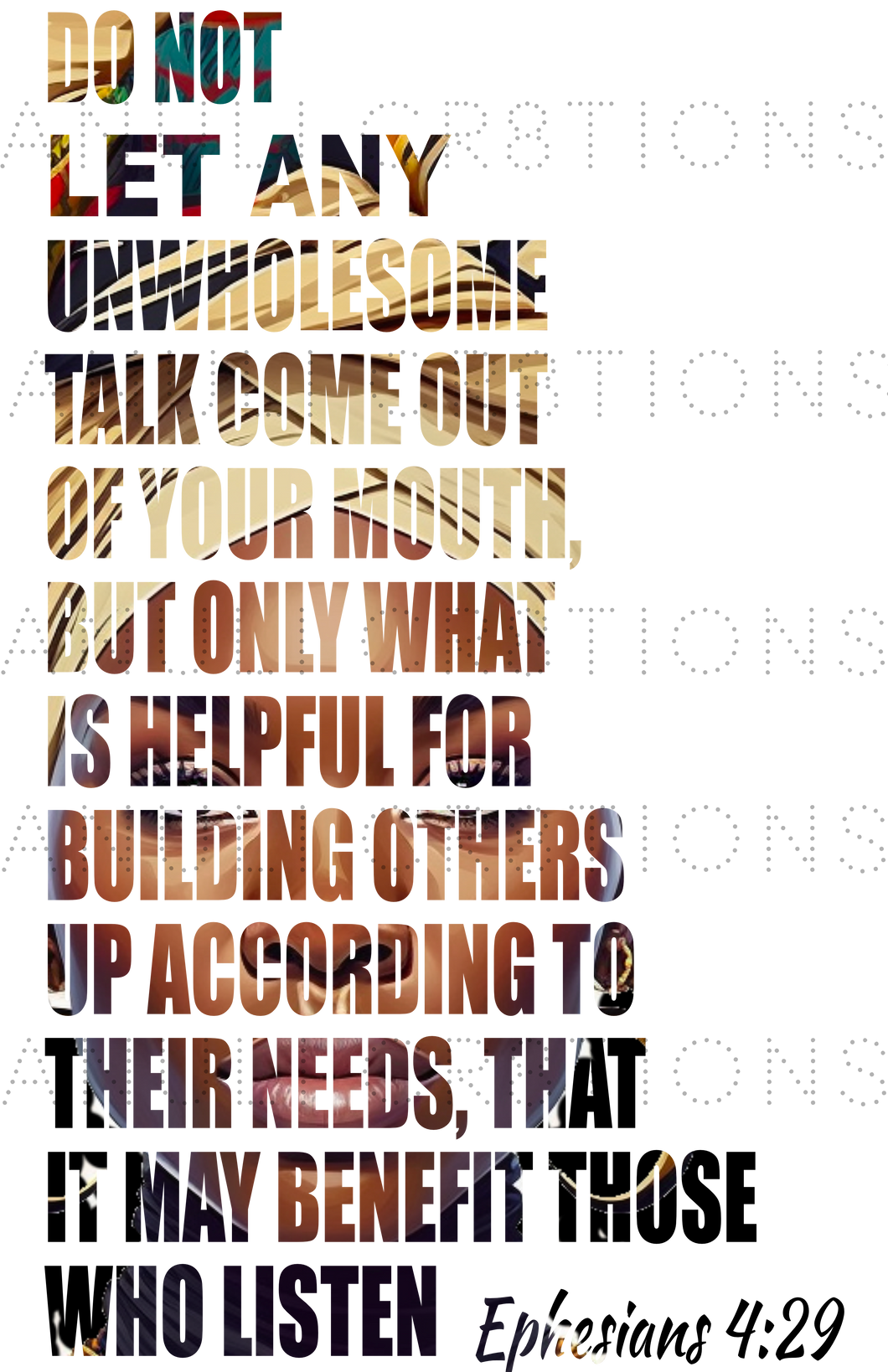 Ephesians 4:29 PNG